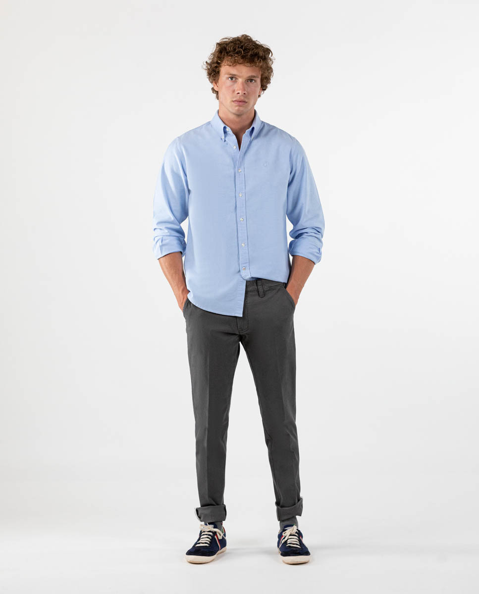 Pantalón Chino Gris 