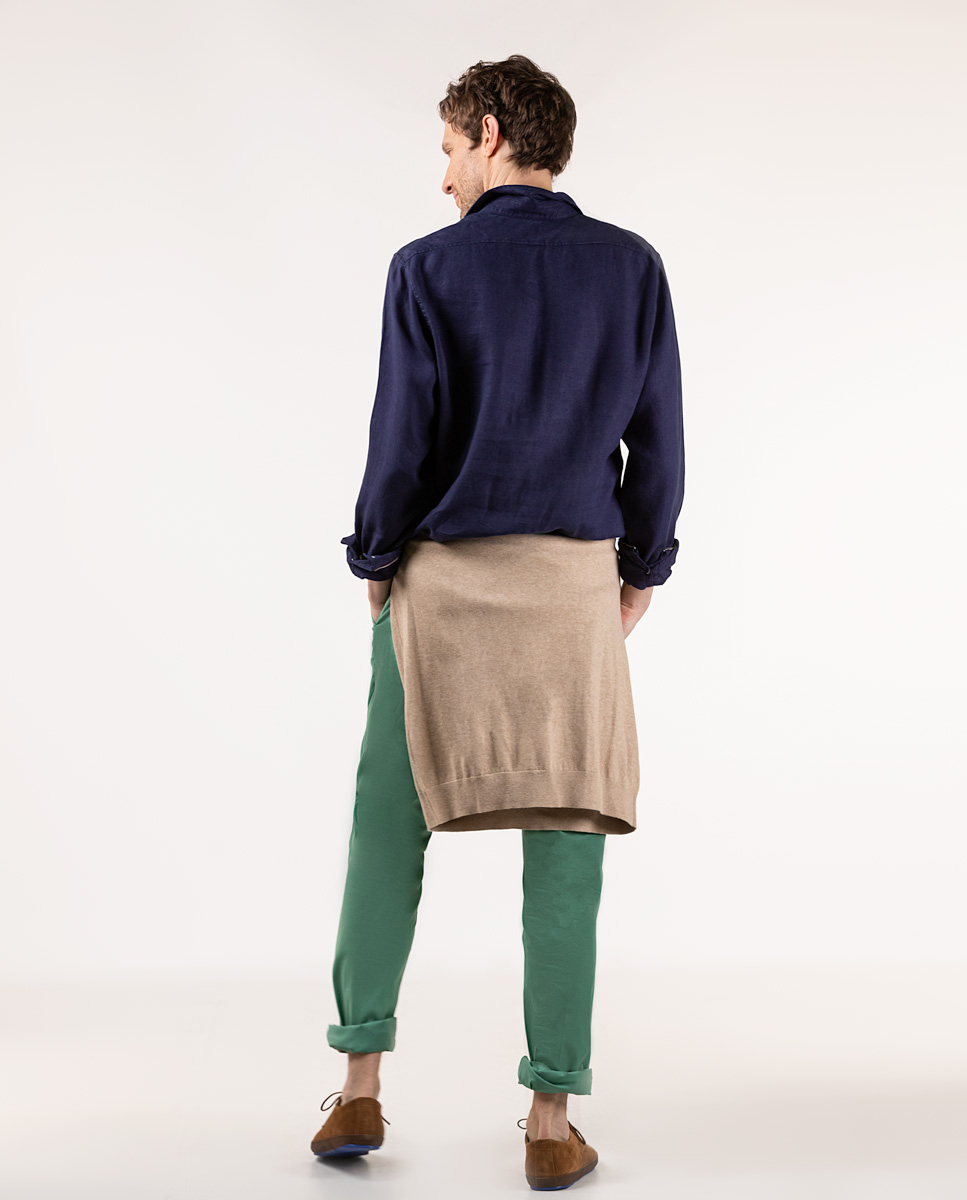 Calça Chino Básica Verde