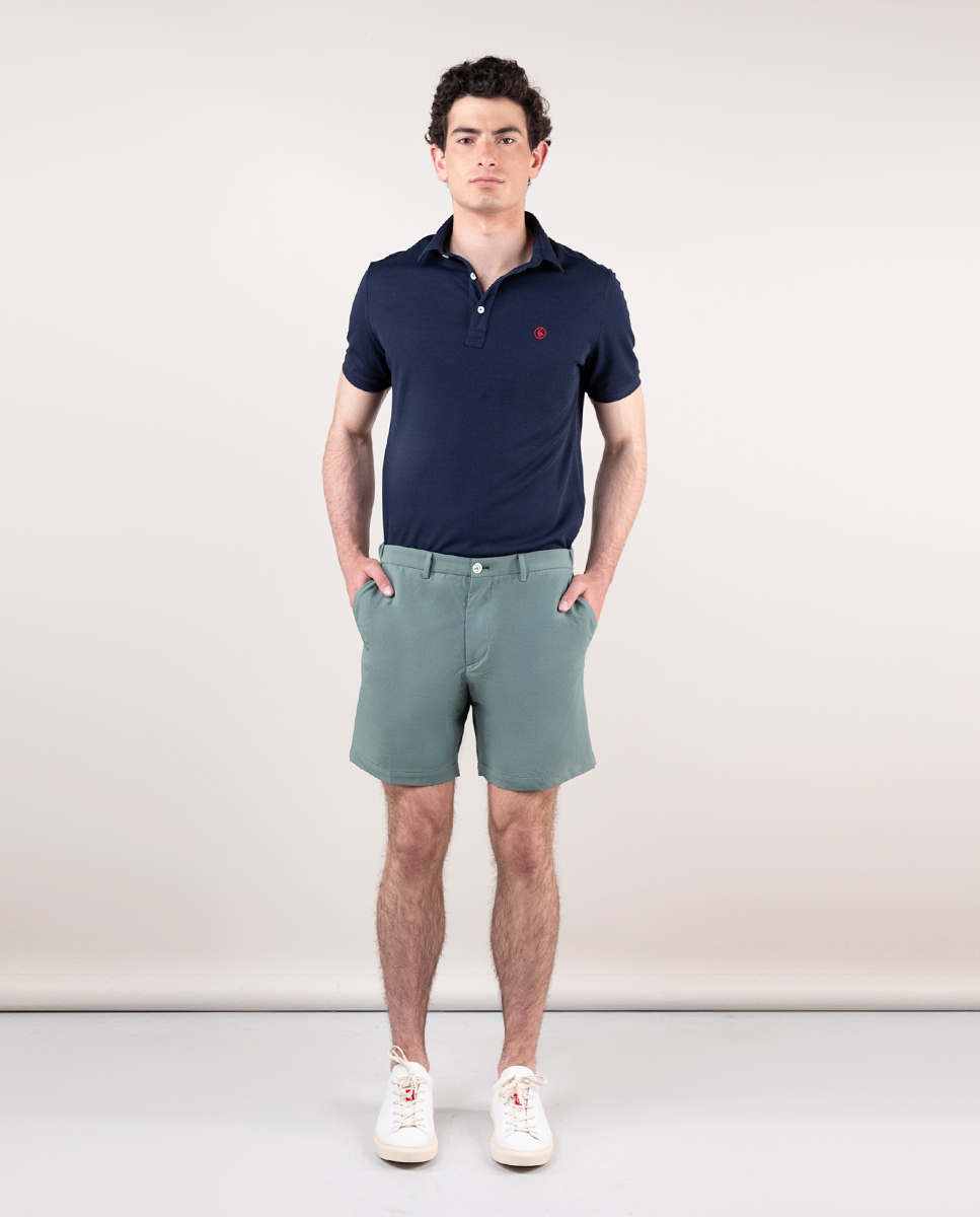 Green Sepiia Bermudas