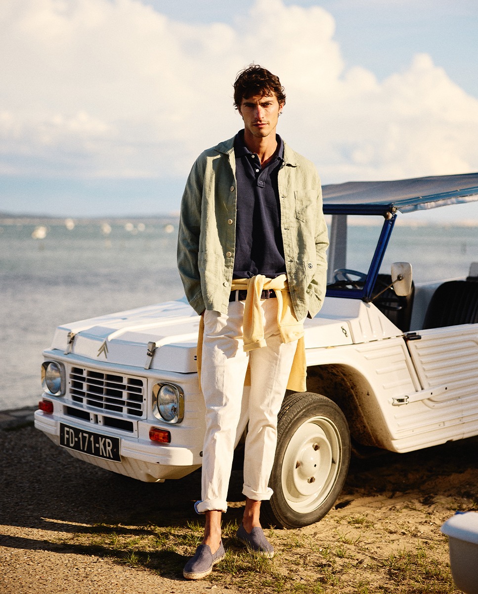 Pantalón Chino Básico Blanco