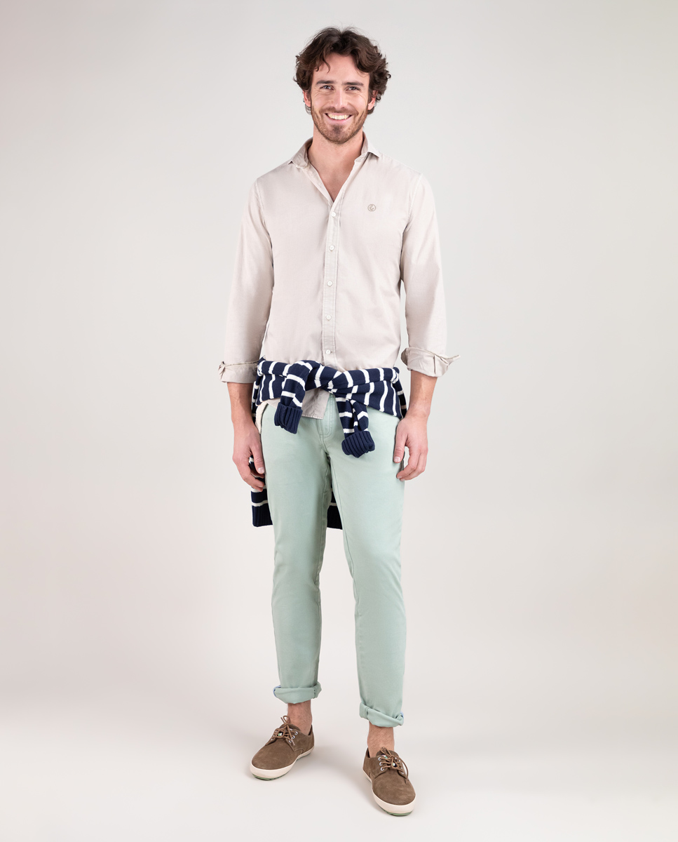 Pantalón 5 Bolsillos Verde