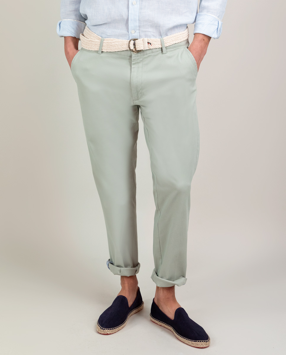 Pantalón Chino Verano Verde