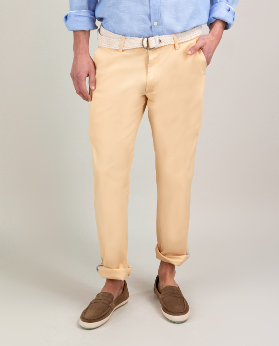 Pantalón Chino Verano Amarillo