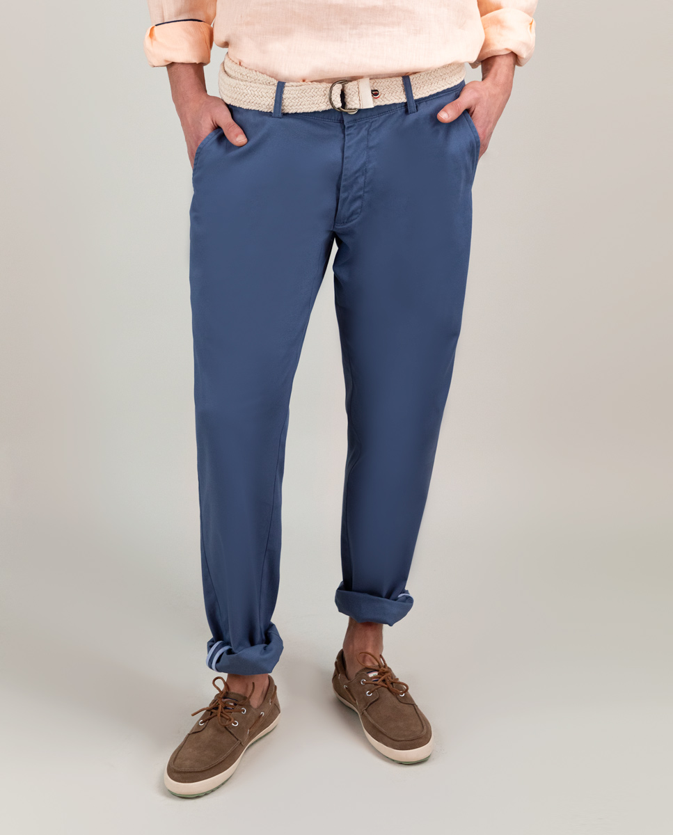 Pantalón Chino Verano Marino