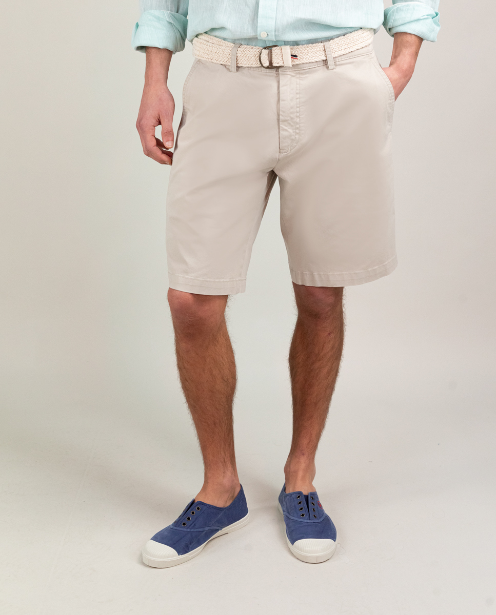Bermuda Básica Beige