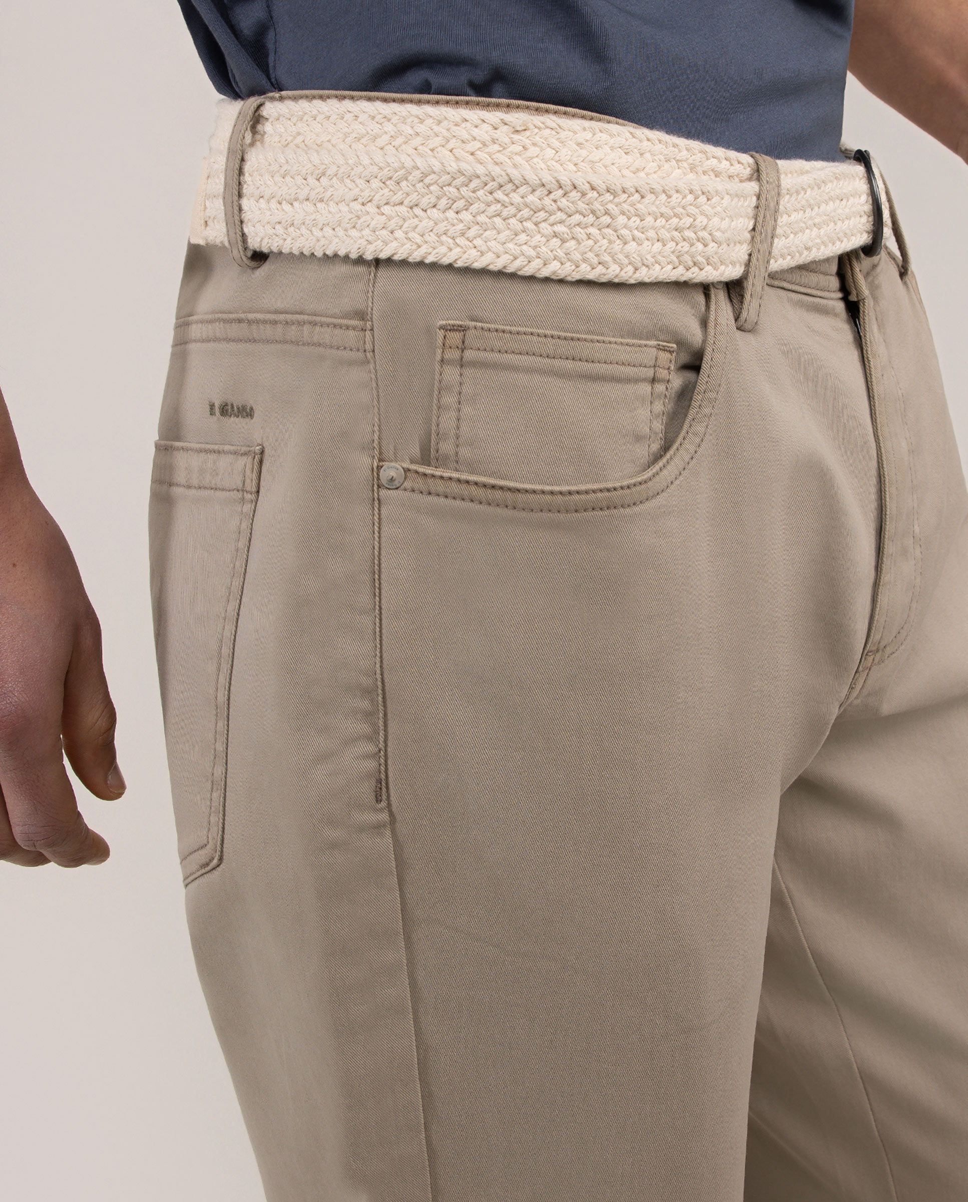 Pantalón 5 Bolsillos Tostado