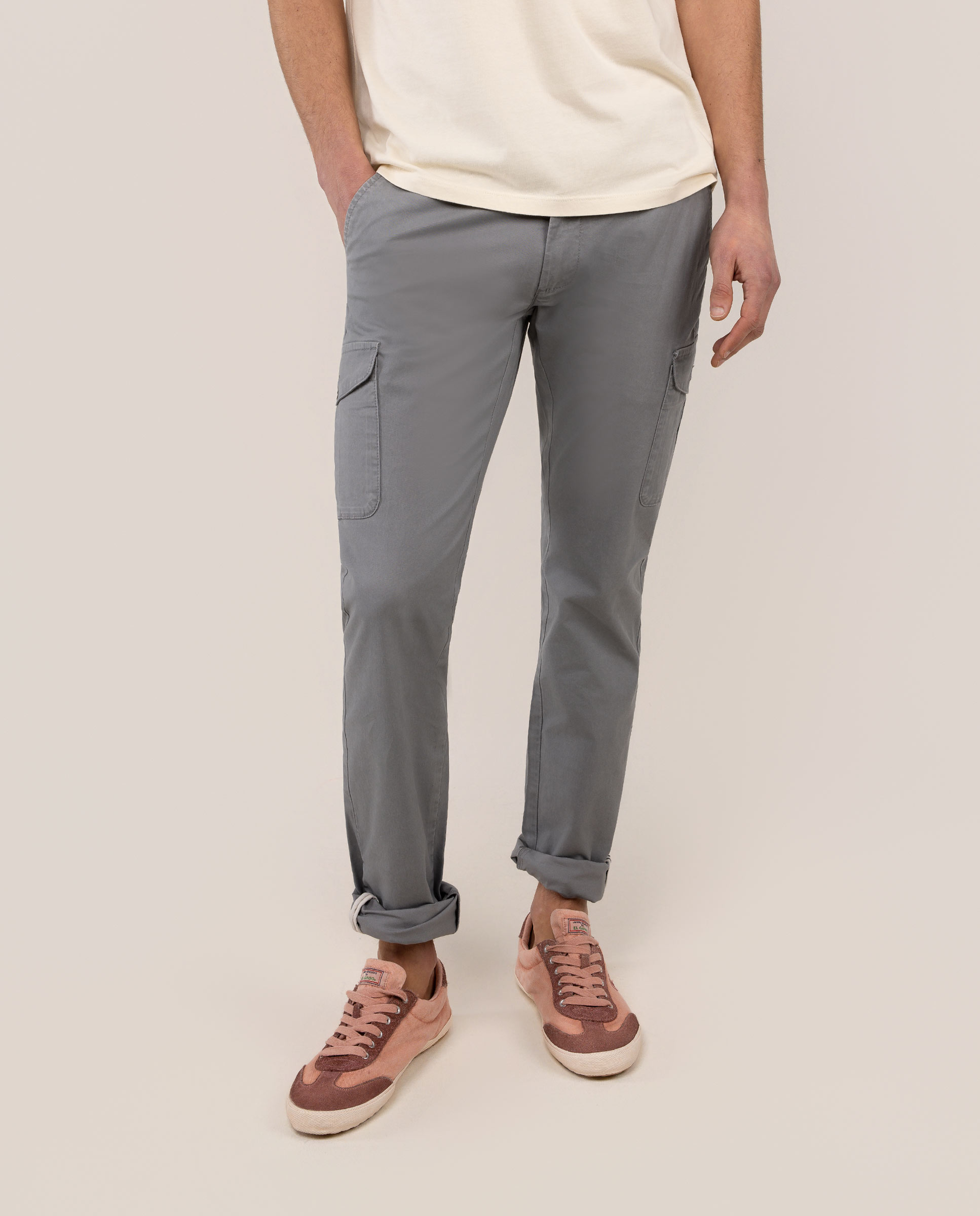 Calças Cargo Petrol