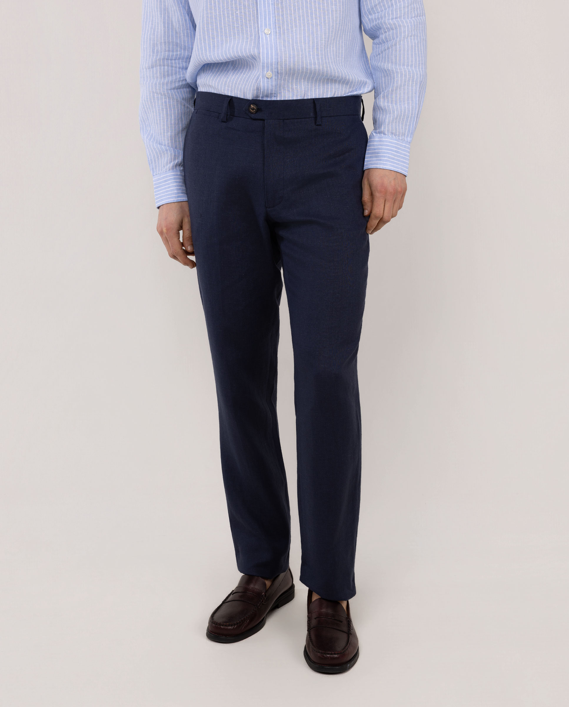 Pantalón Formal Lino Marino