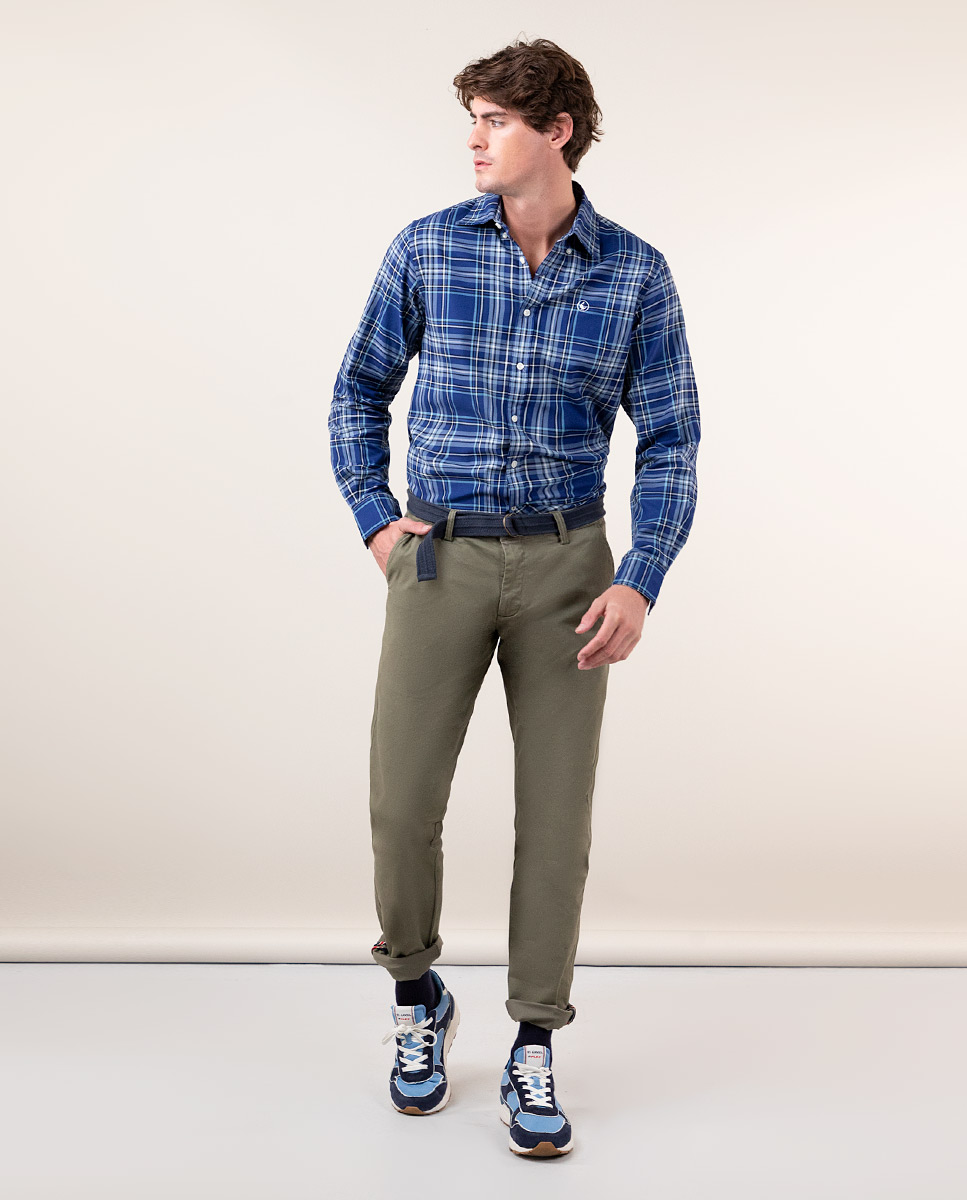 Pantalón Chino Básico Kakhi