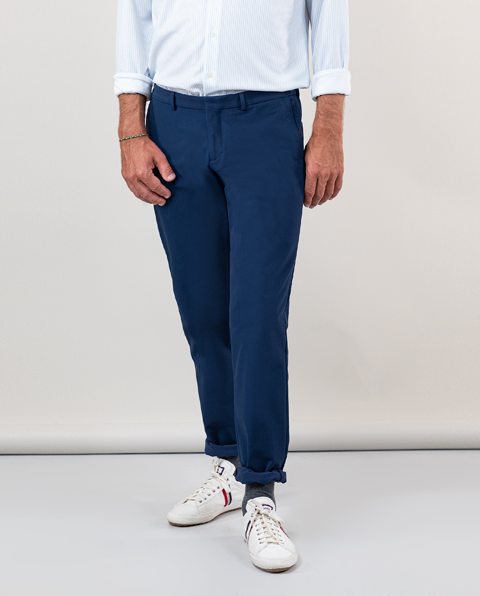 Navy Sepiia Trousers