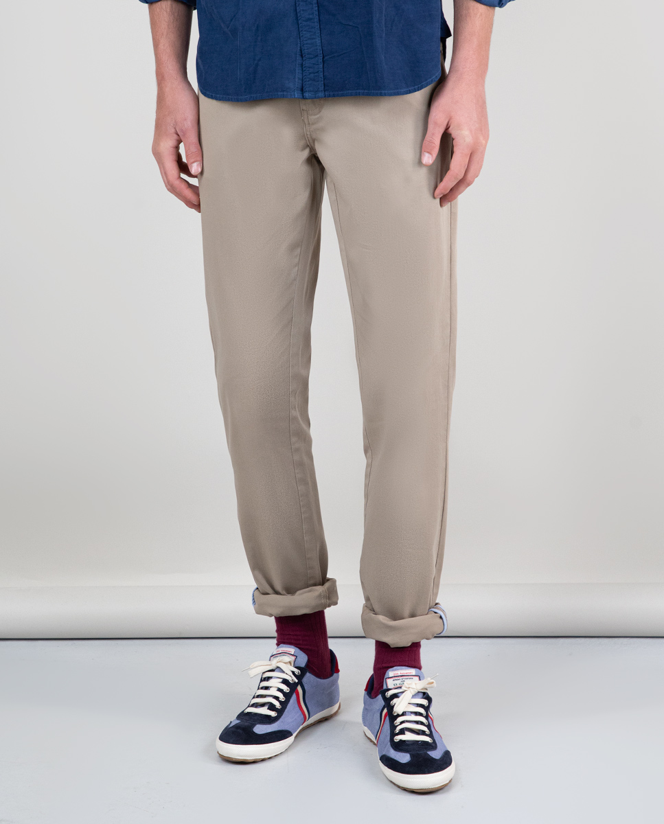 Pantalón 5 Bolsillos Beige