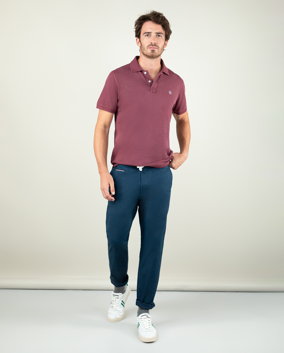 Calça de judô em renda azul marinho