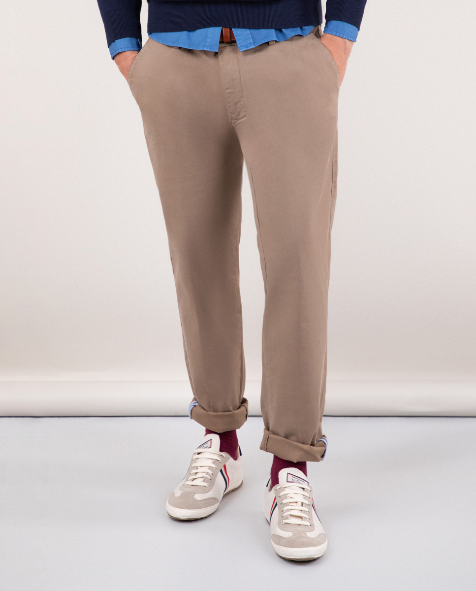 Pantalón Chino Beige