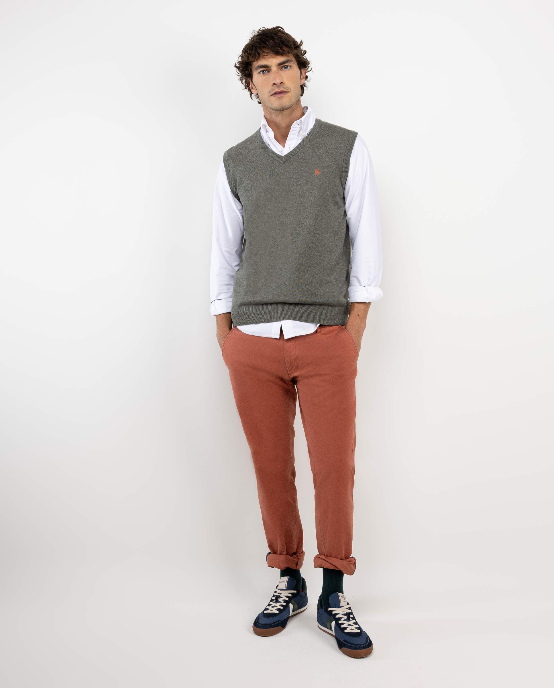 Pantalón Chino Teja Slim Fit