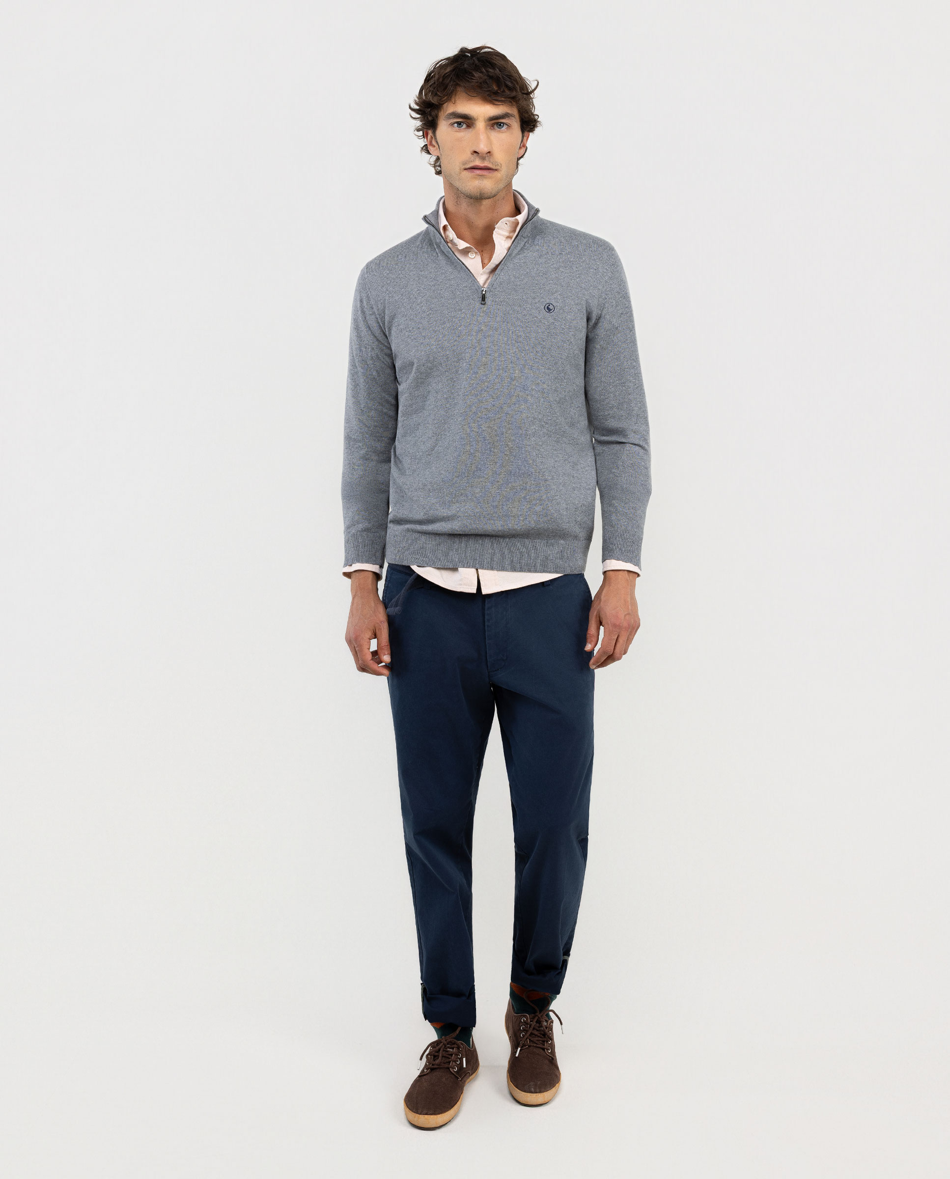 Pantalón Chino Marino Regular Fit