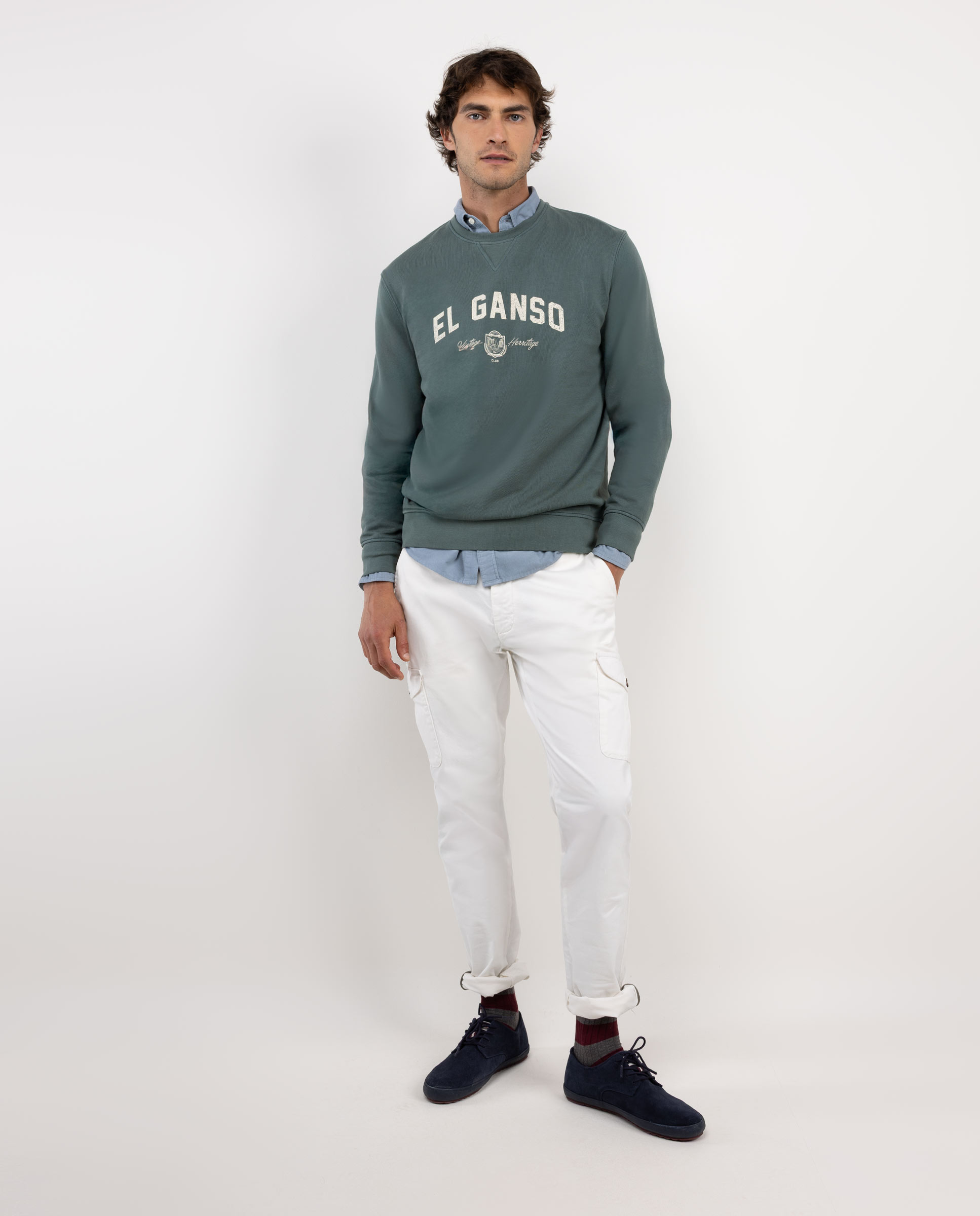 Pantalón Cargo Piedra