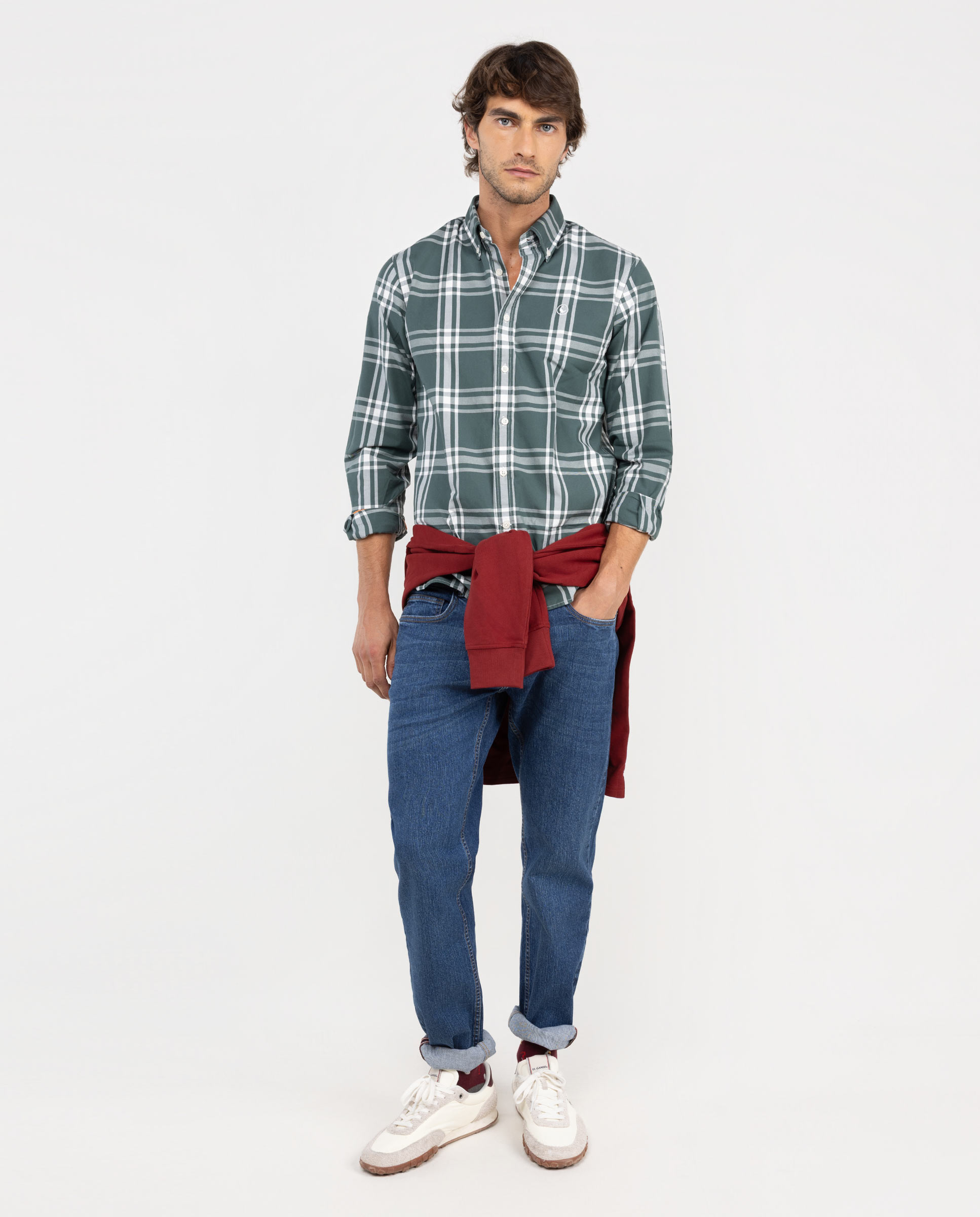 Pantalón Denim Azul Medio