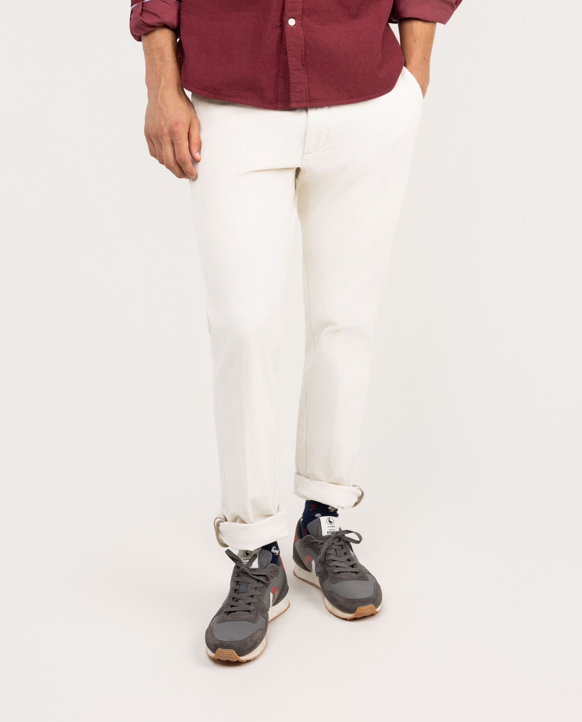 Pantalón Chino Pana Crudo Slim Fit