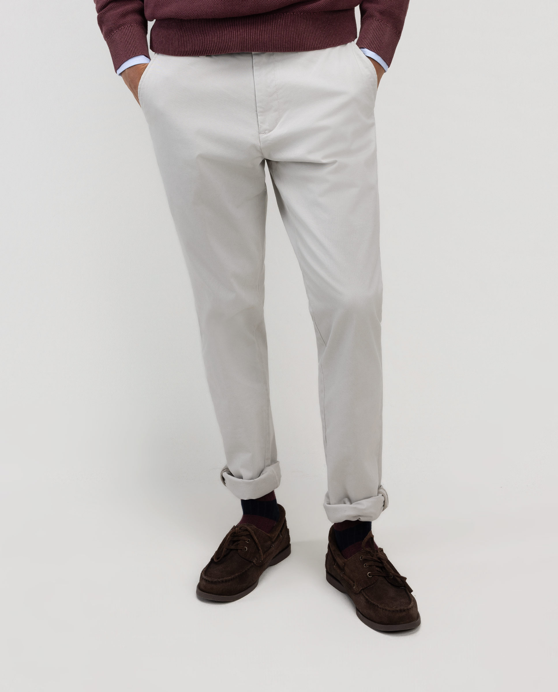 Pantalón Chino Crudo Slim