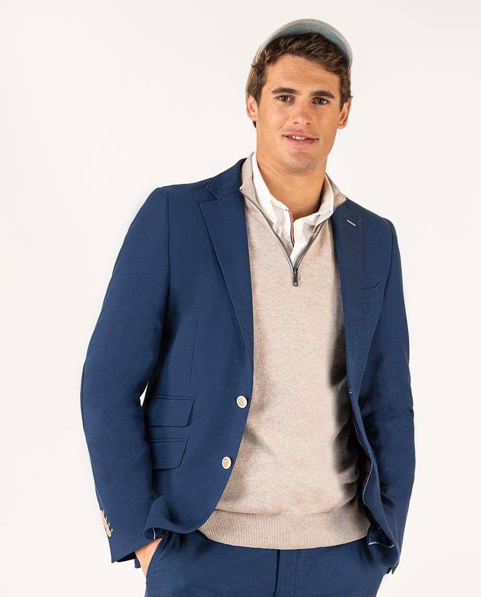 Veste Panama Bleu 