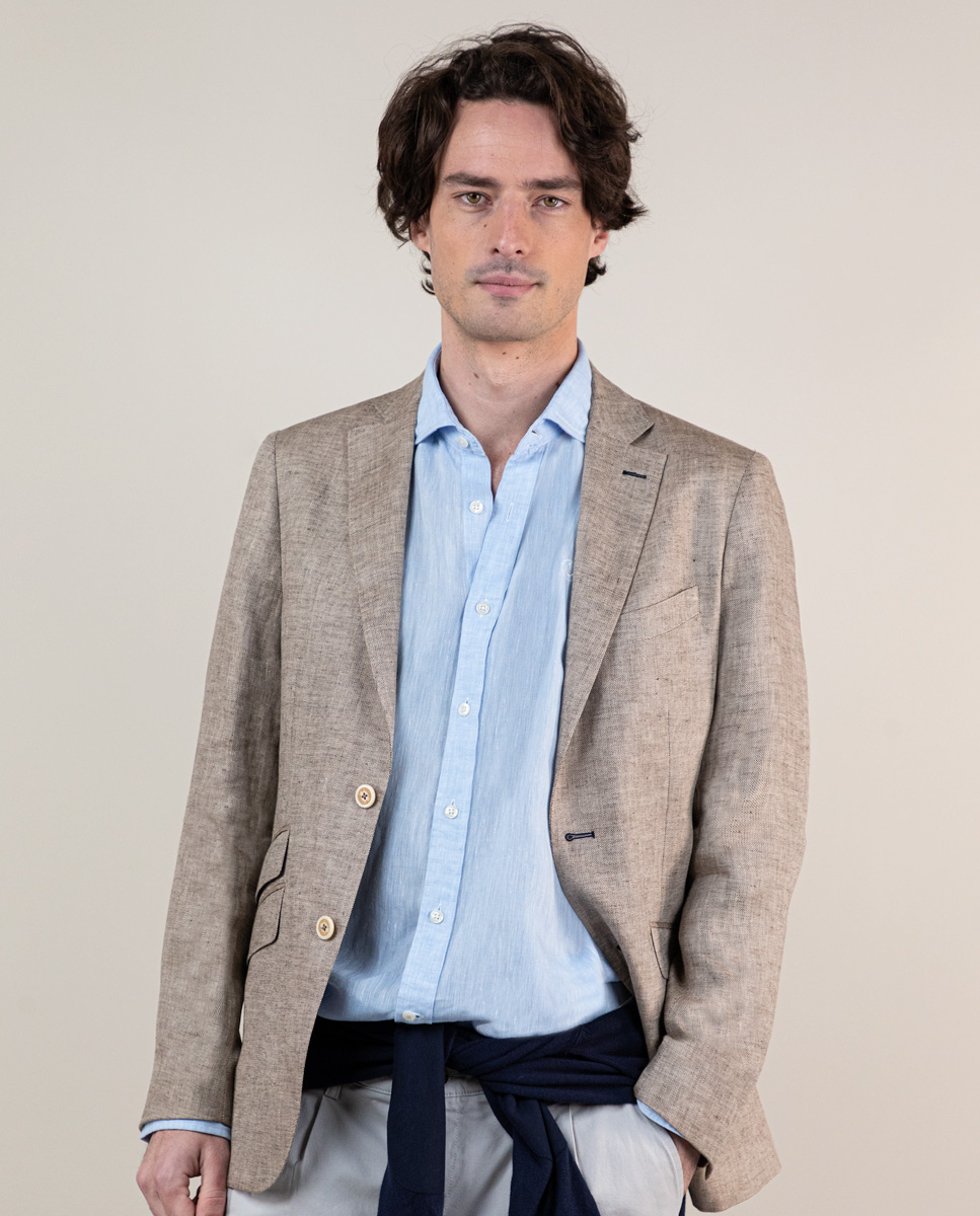 Veste Lin Beige