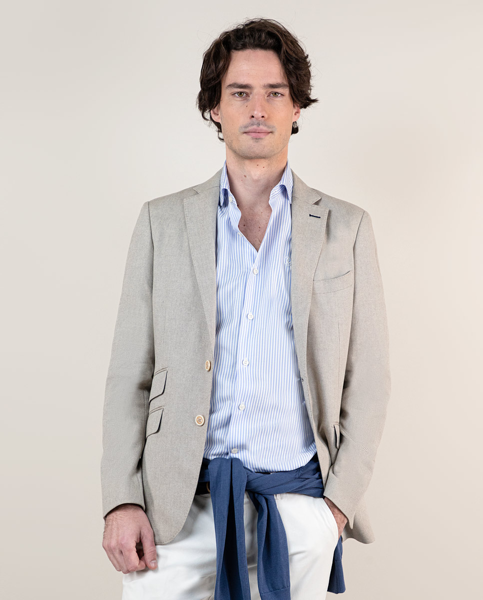 Veste Oxford Beige