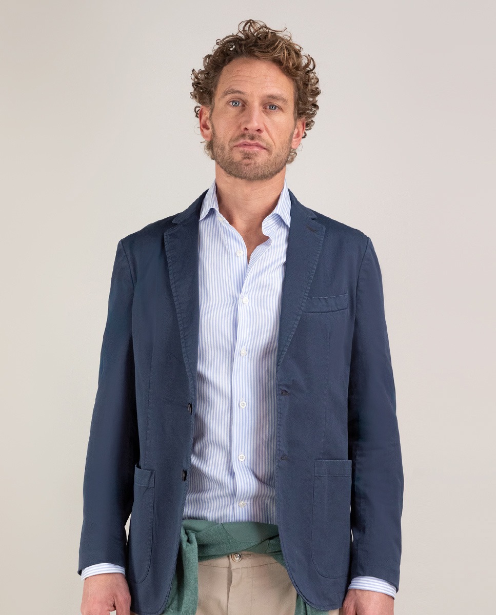 Americana Sarga Garment Dyed Marino