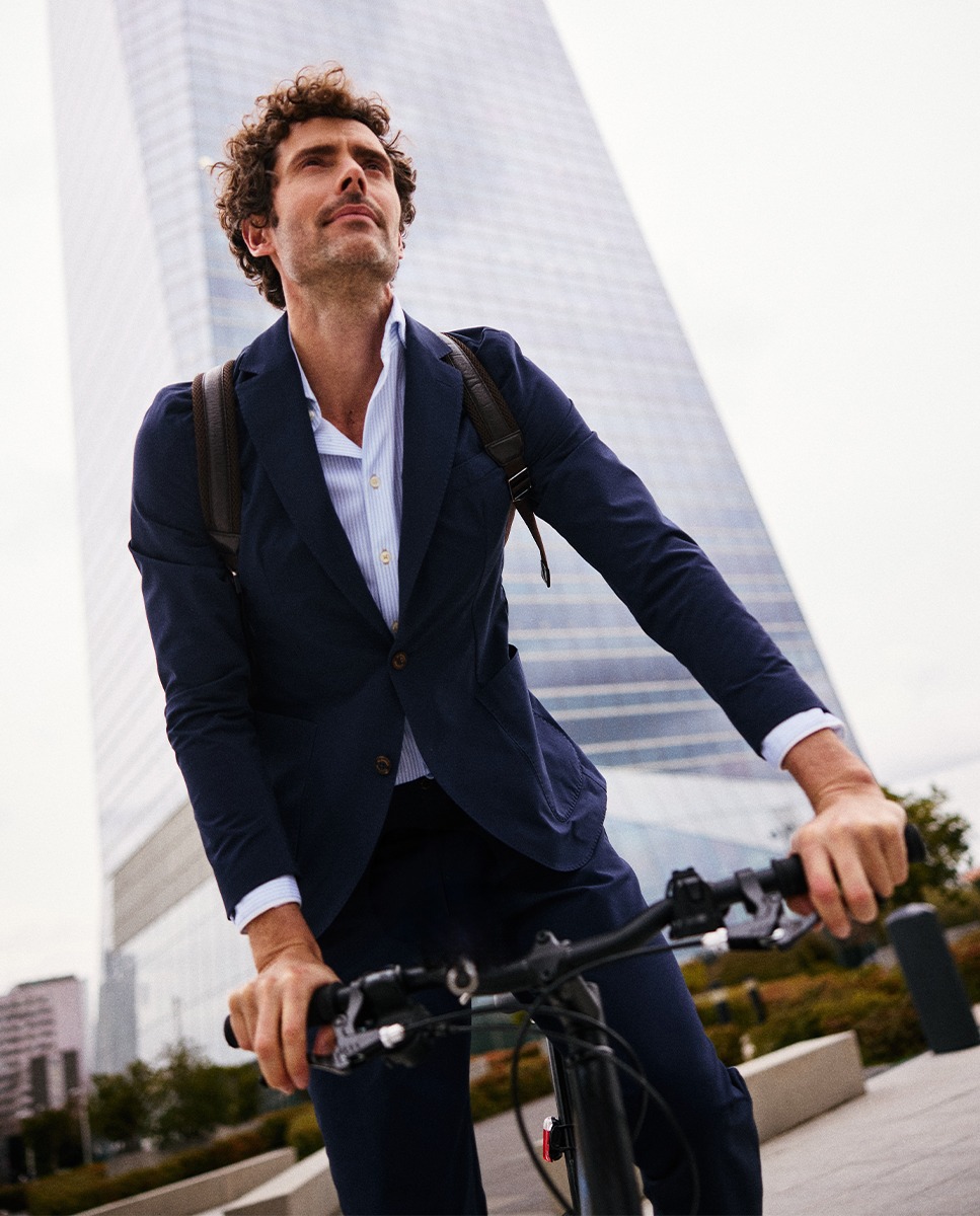 Navy Sepiia Jacket Separate