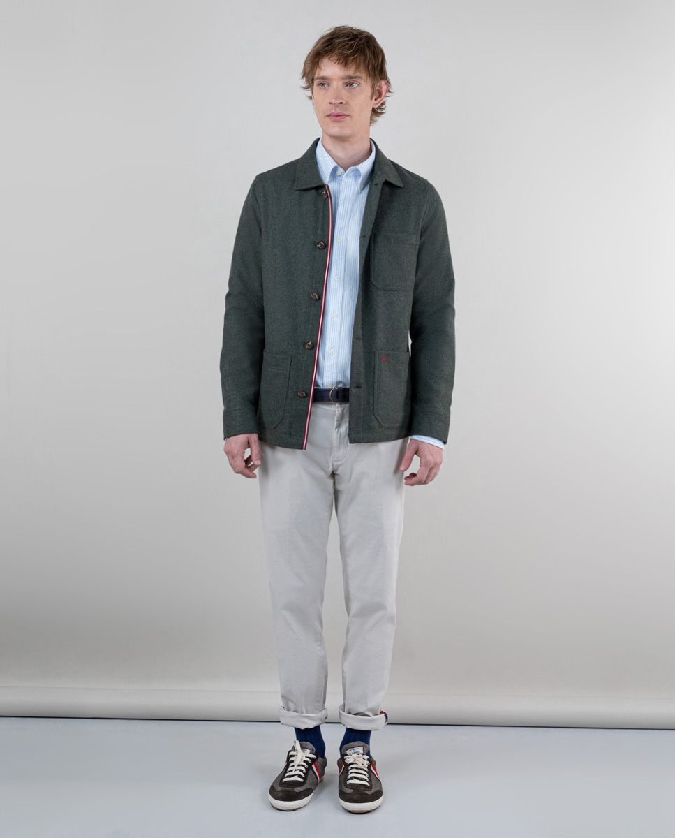 Surchemise Laine Verte