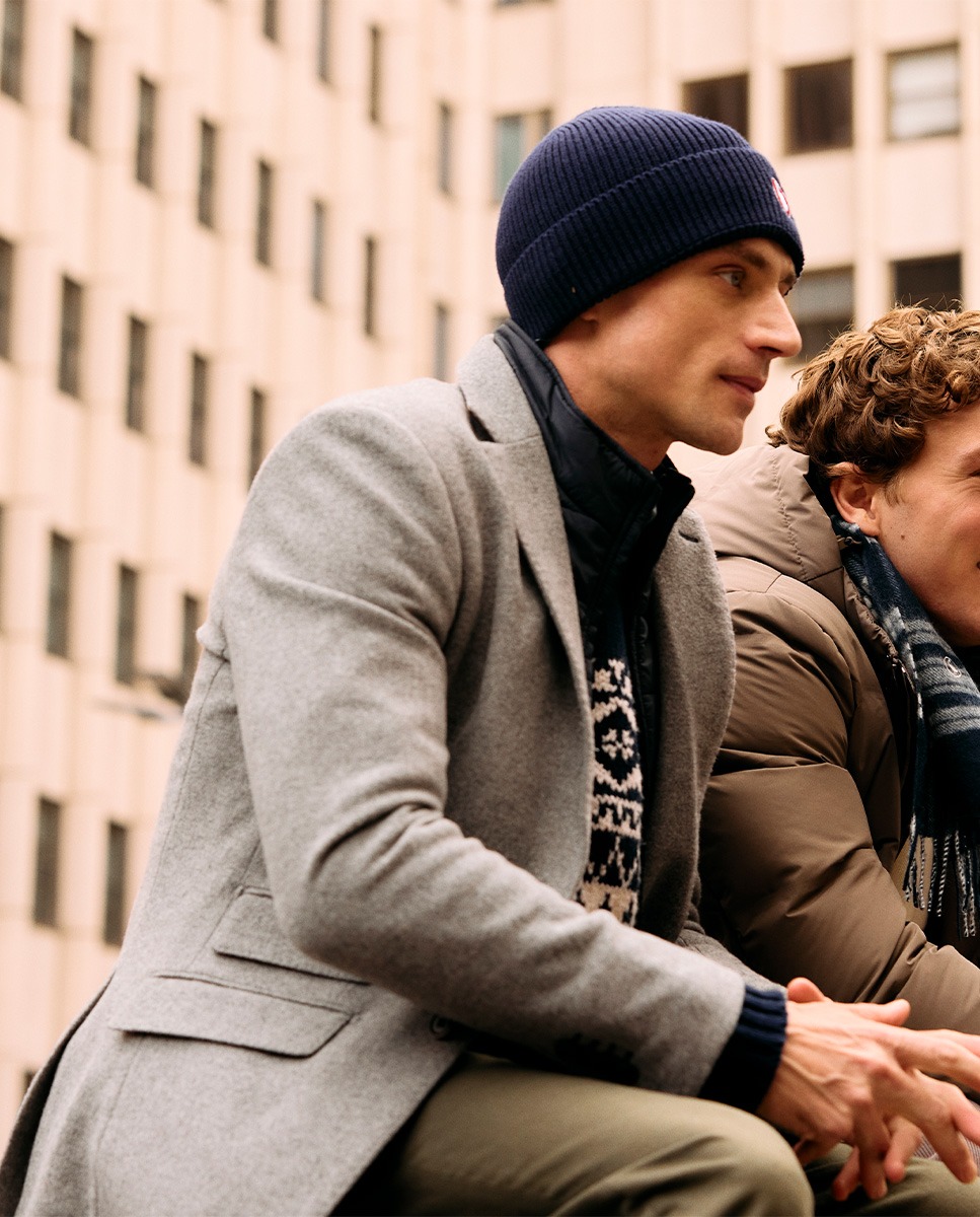 Veste Laine à Amovible Grise