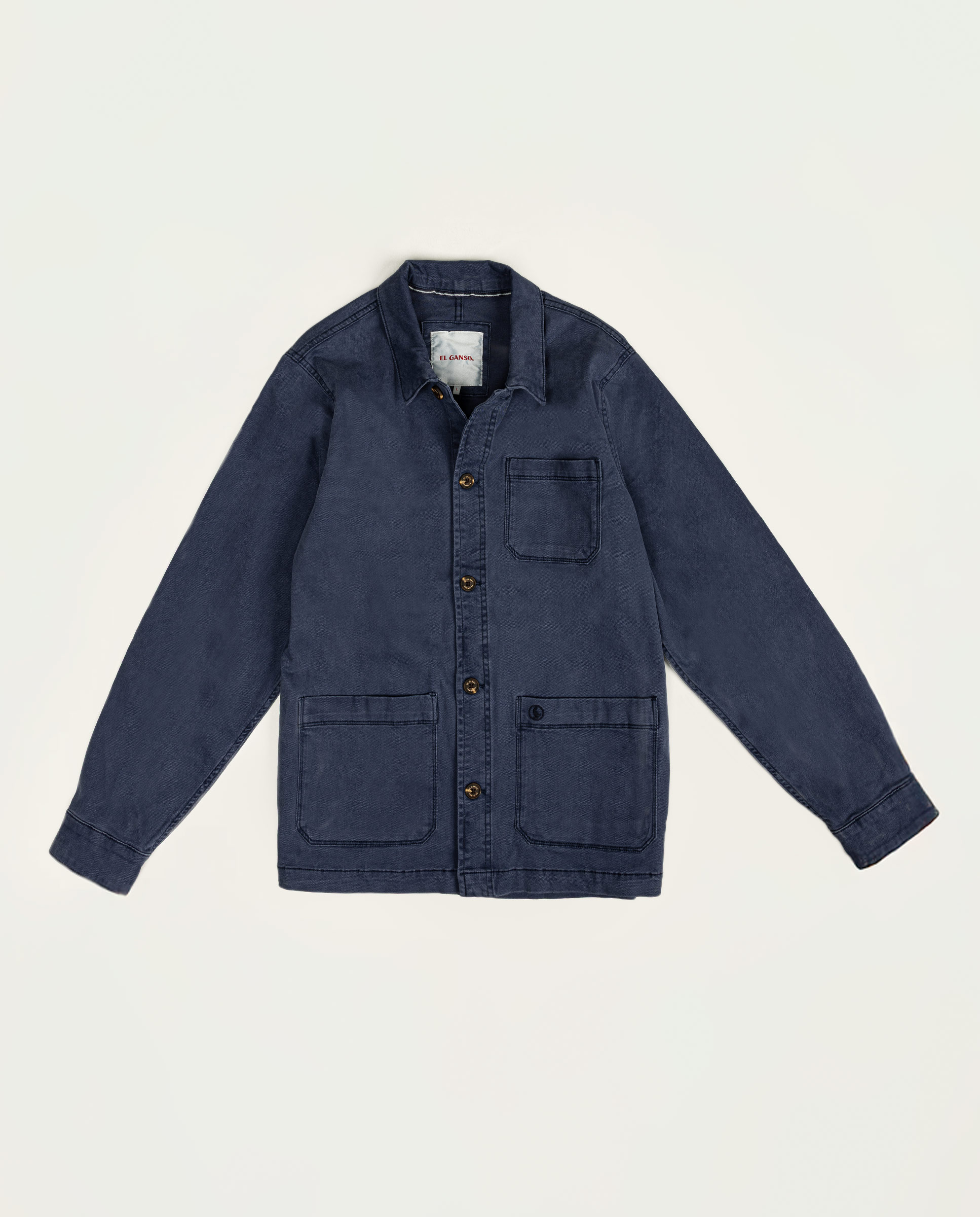 Sobrecamisa Algodón Marino