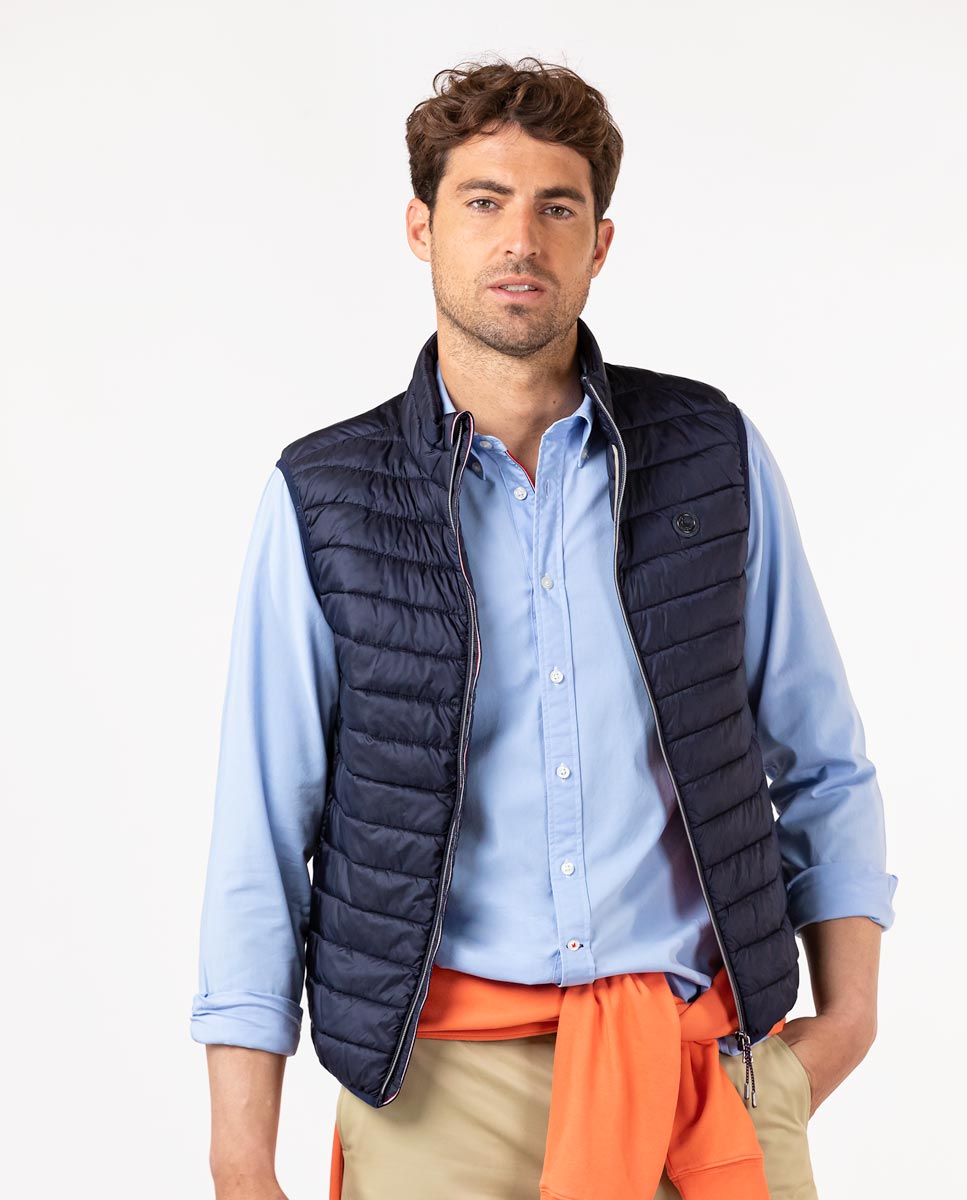 Gilet matelassé Basique Marine