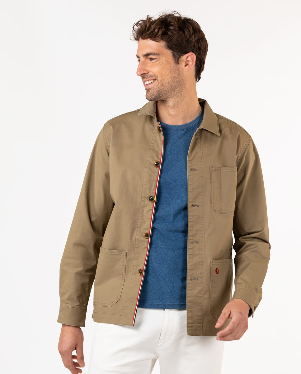 Surchemise Poches Camel