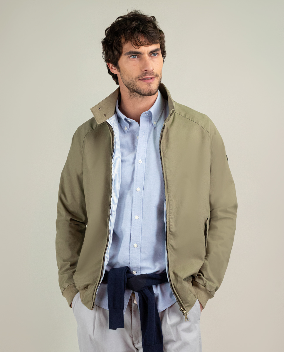 Cazadora Harrintong Kaki