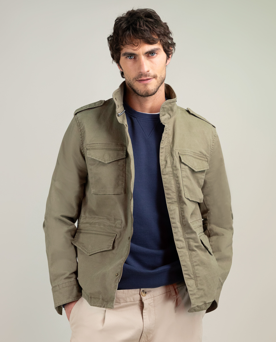Field Jacket Grün