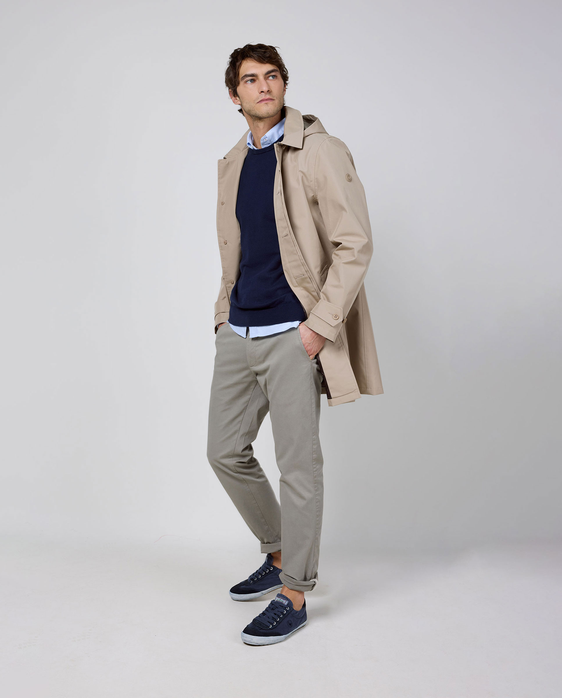 Trench-coat beige