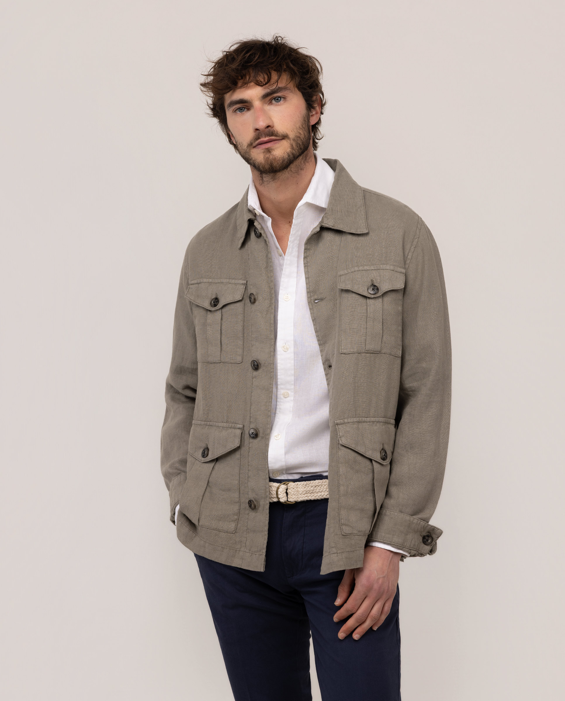 Sahariana Lino Verde