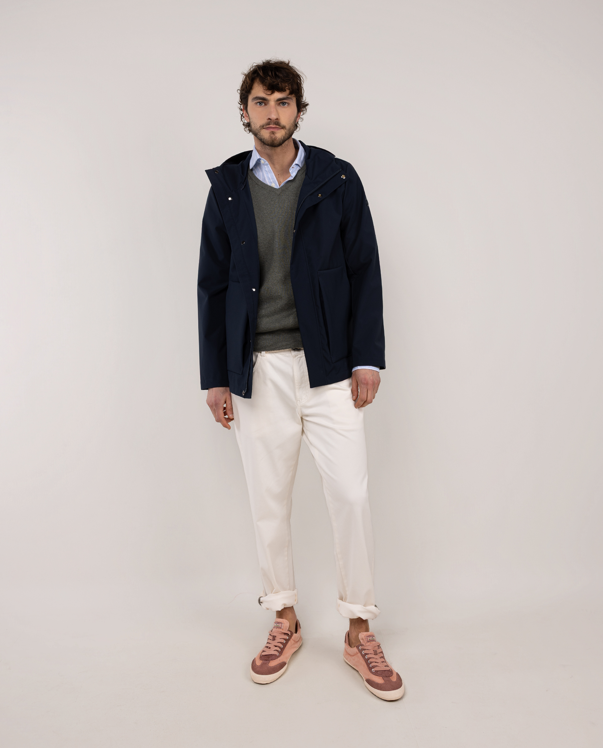Parka Ligera Marino
