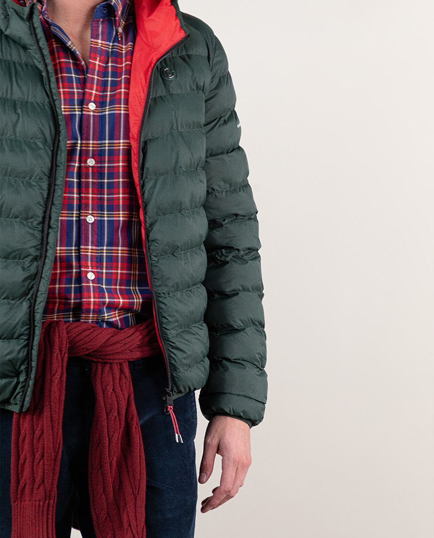 Cazadora Calefactable Verde