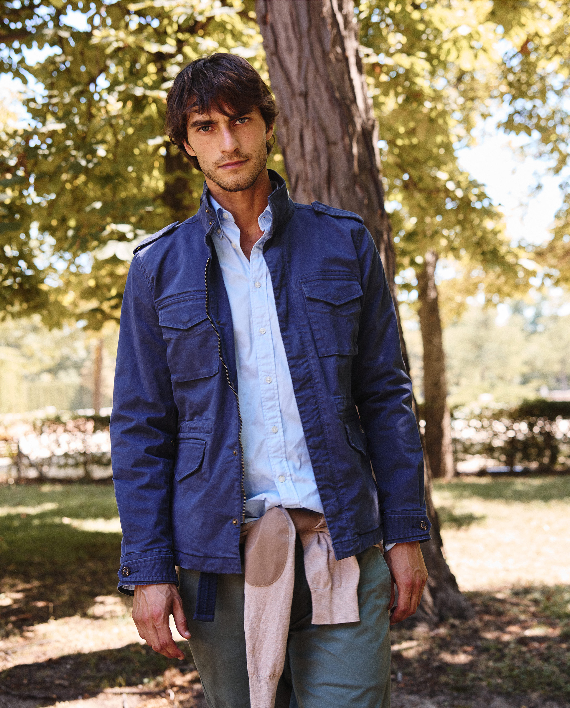 Jaqueta de campanha Marino