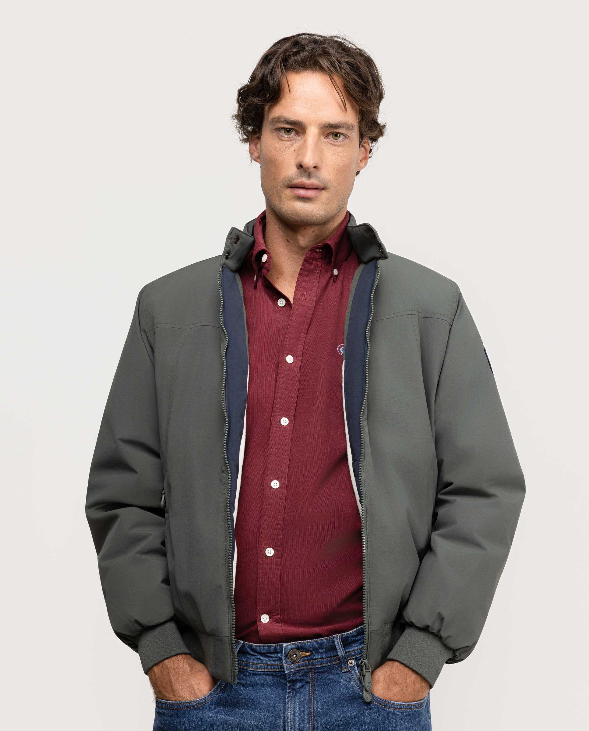 Chaqueta Naútica Verde