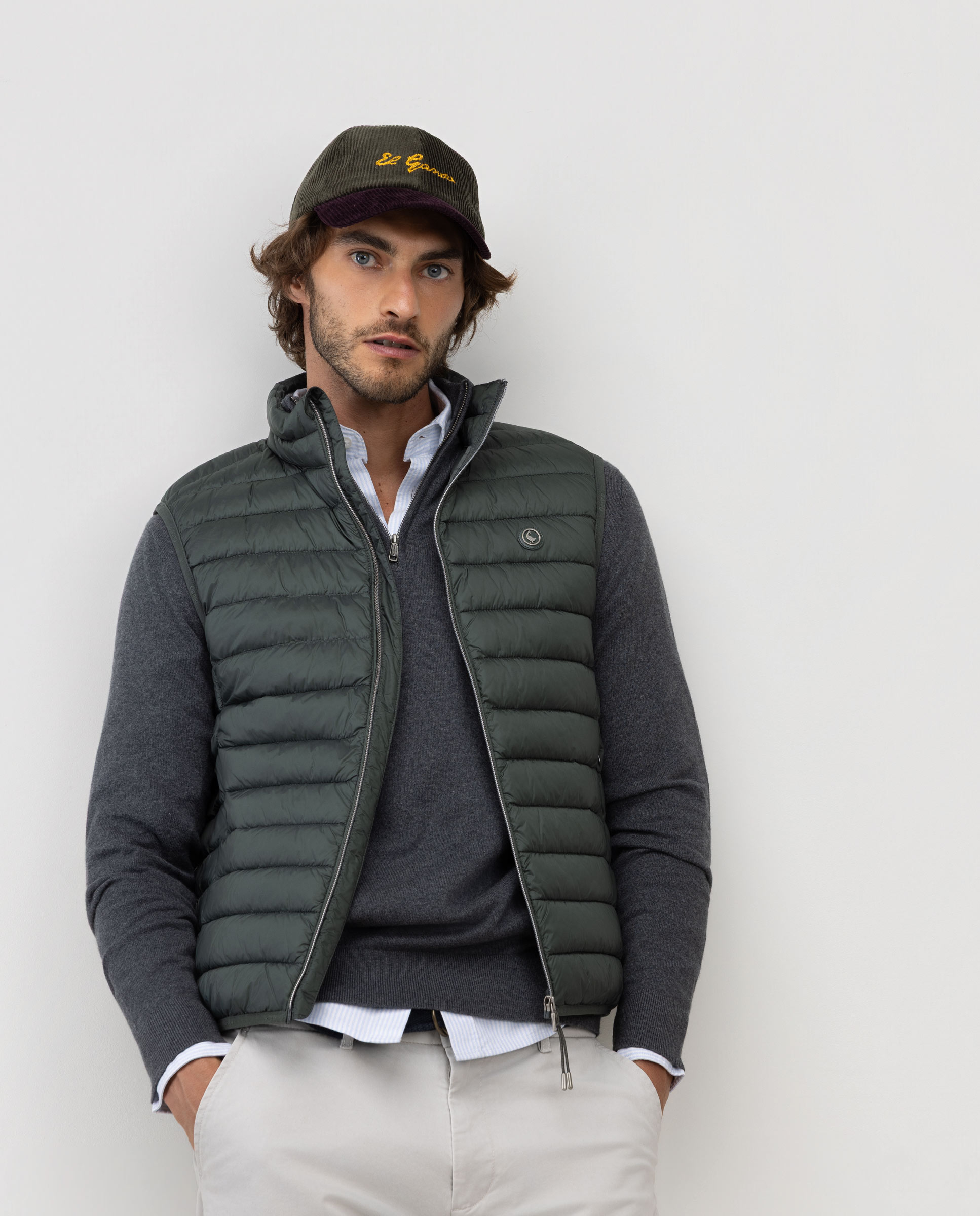 Basic Padded Green Vest