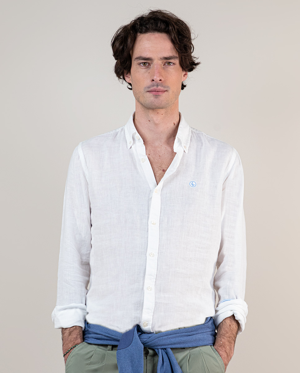 Chemise Lin Blanche