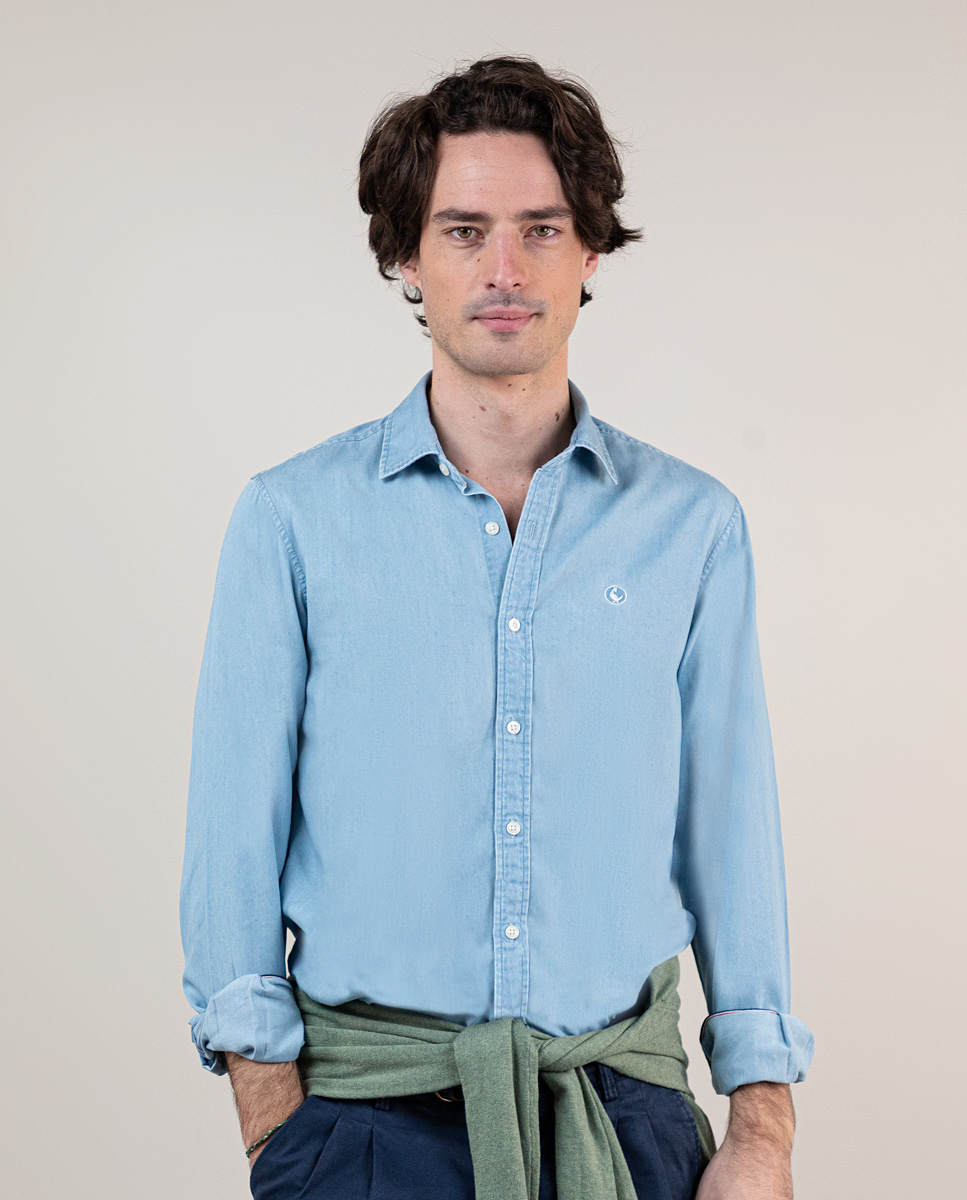 Chemise Denim Bleach