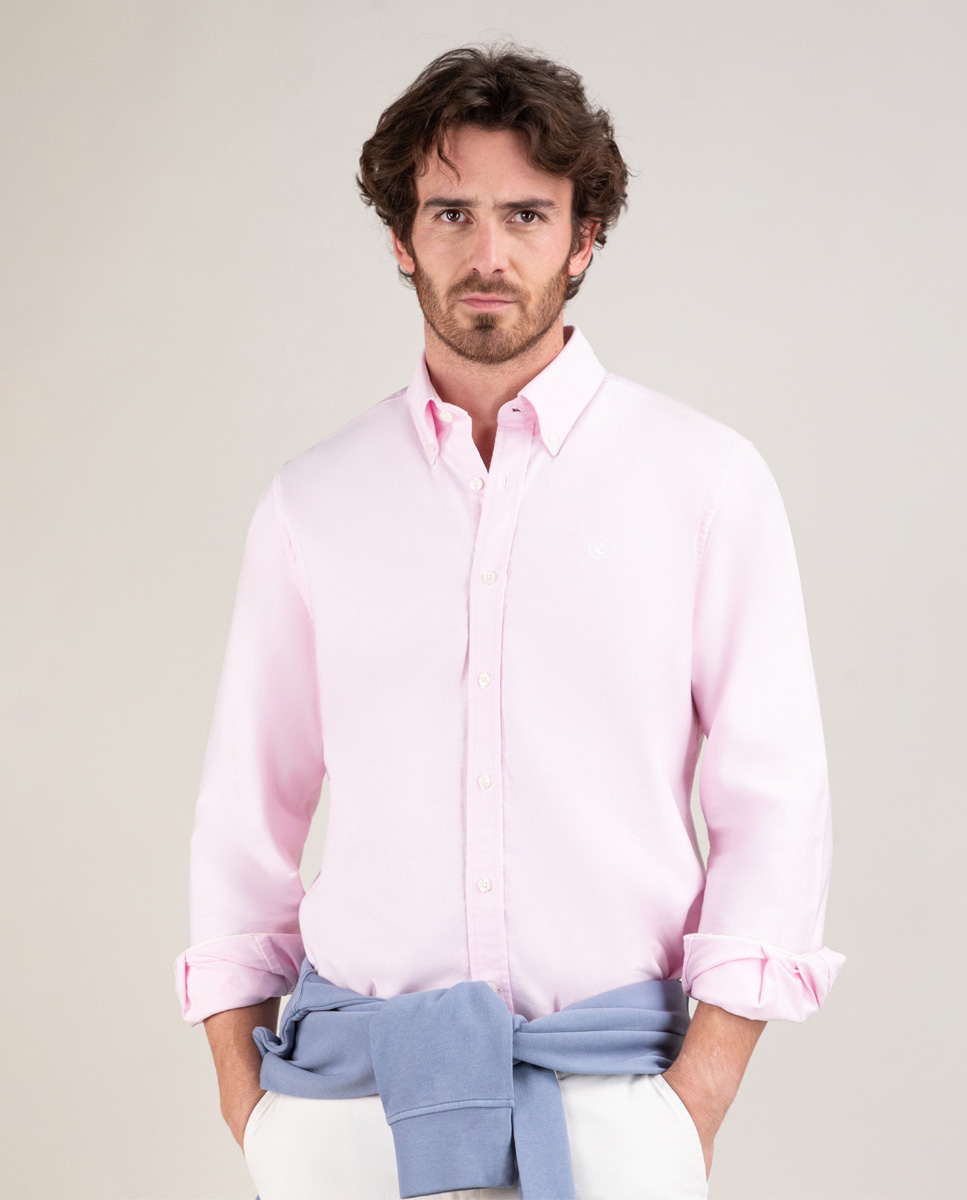Camisa Oxford Lisa Rosa