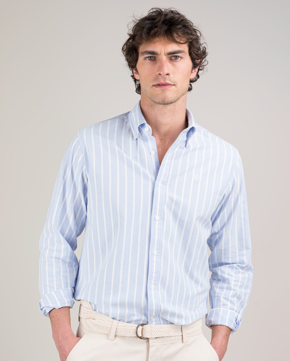 Chemise Oxford Butcher Bleu Ciel