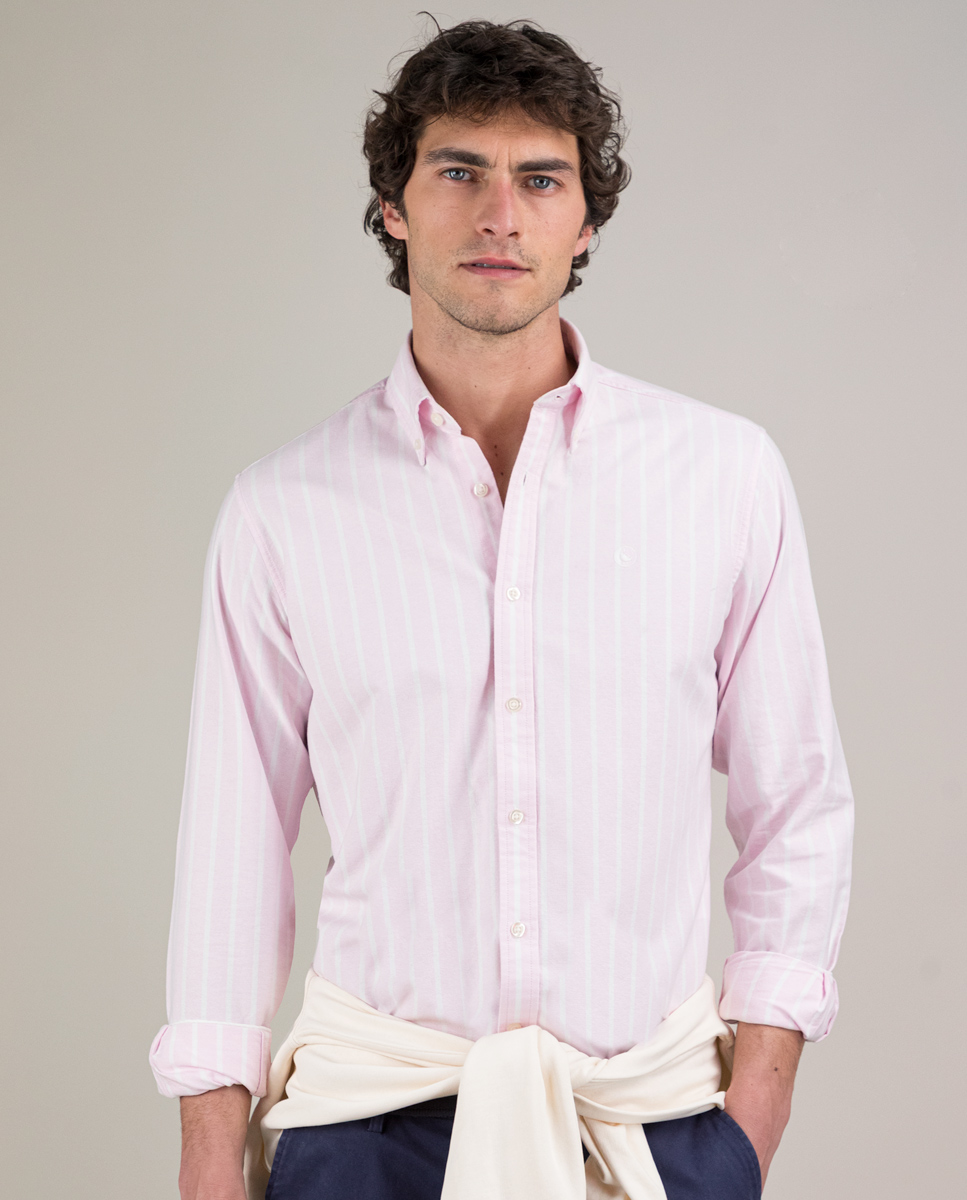 Chemise Oxford Butcher Rose