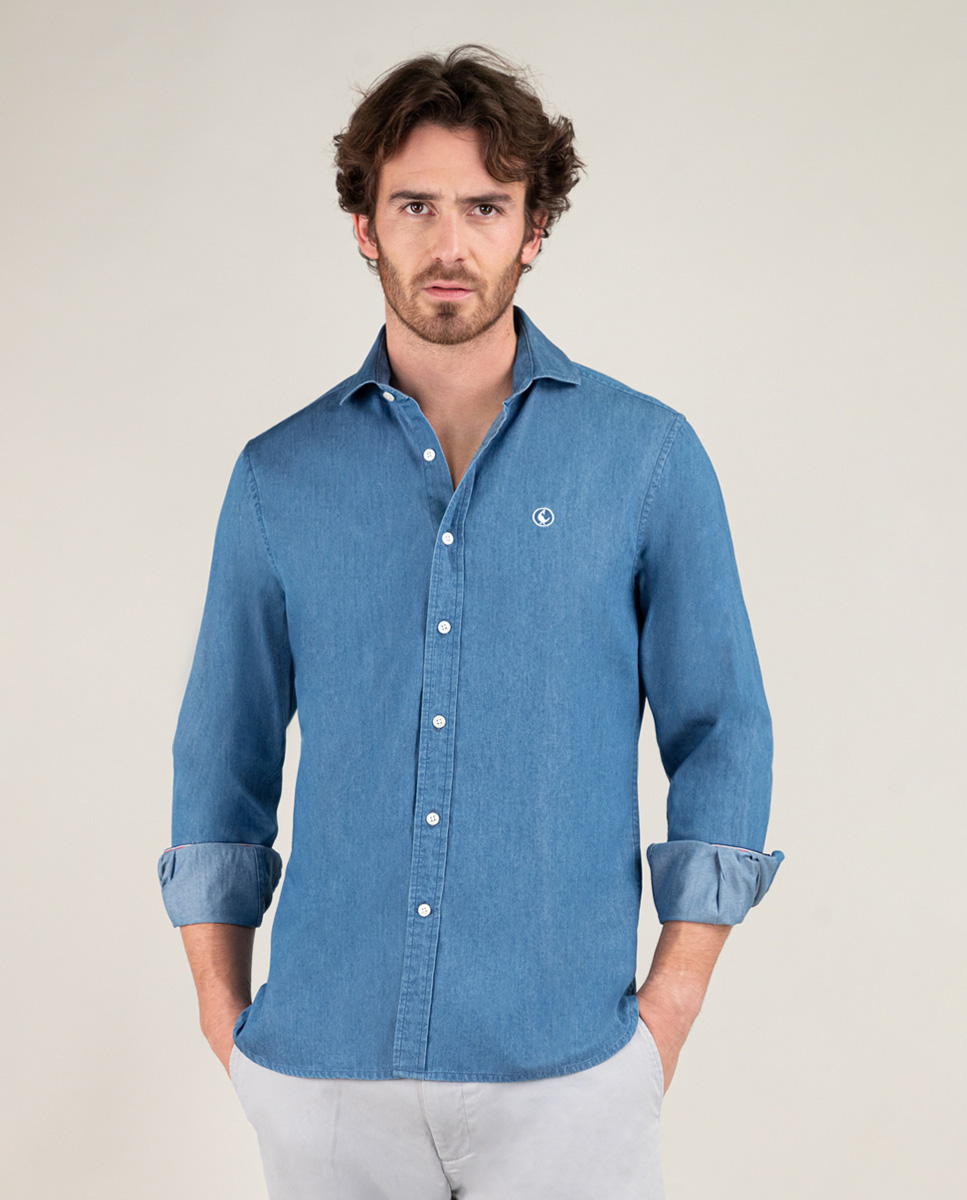 Chemise Denim Double Teinture