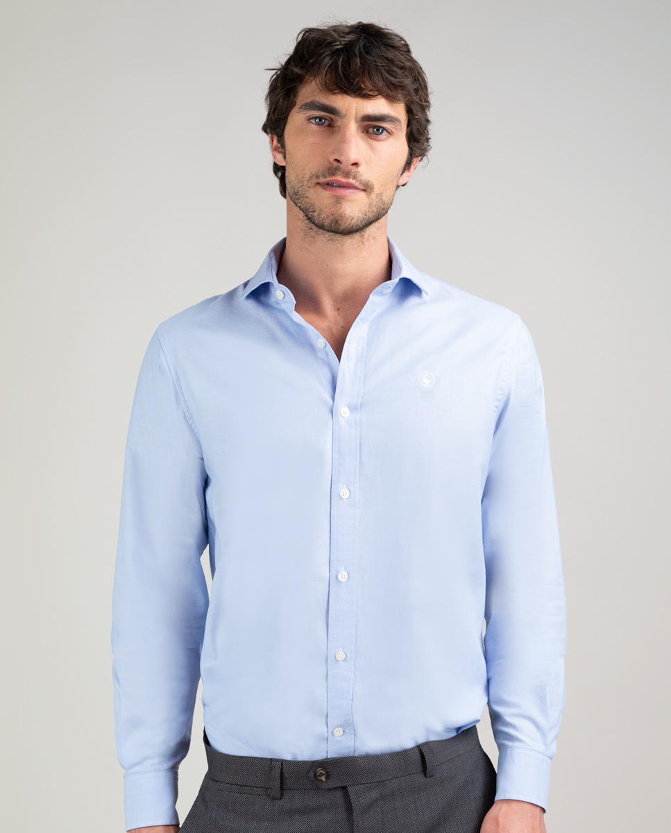 Chemise Pinpoint Bleu Ciel