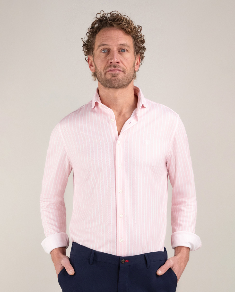 Camisa Sepiia Raya Butcher Rosa